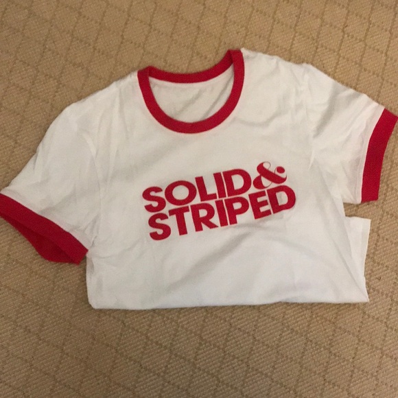 Brand new Solid & Striped crop top t shirt - Picture 2 of 4
